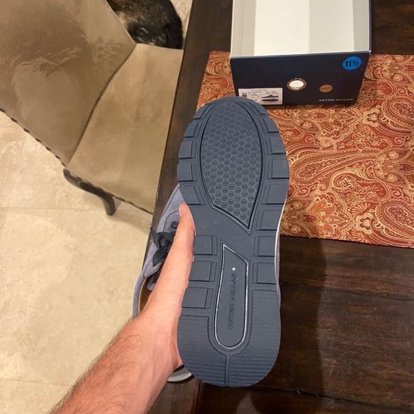 Peter Millar Men's Size 11.5M Navy Wayfare Runner MSRP $250 - Picture 7 of 8